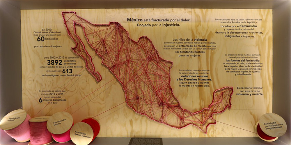 México, fracturado por el dolor; cartografía del feminicidio